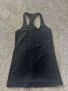 Lululemon Black Racerback Tank Shirt